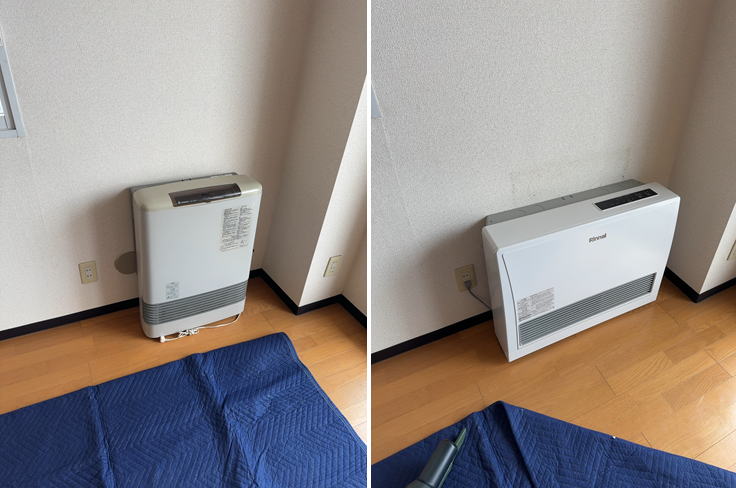 �D�y�s�ŃK�X�g�[�@�����@�����i�C�uKRN-556VT�v����uRHF-570FT�v13A�@�s�s�K�X�p